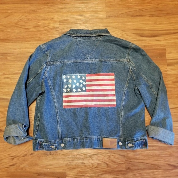 tommy hilfiger jean jacket womens